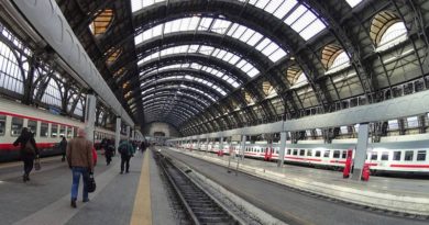 Центральный вокзал в Милане