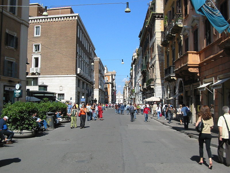 Прогулка по городу Рим