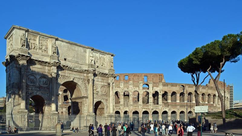 Триумфальная Арка Константина в Риме