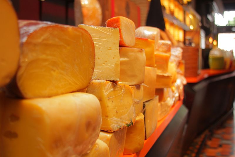 Магазин по продаже сыров в Риме