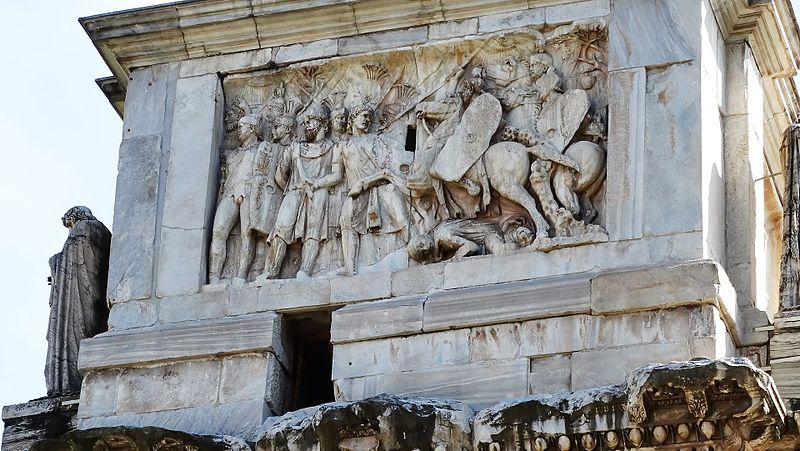 Фото Триумфальной арки Константина в городе Рим