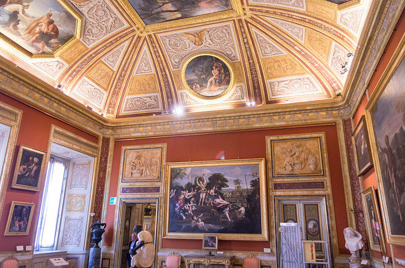 Предметы искусства на вилле Боргезе в Риме
