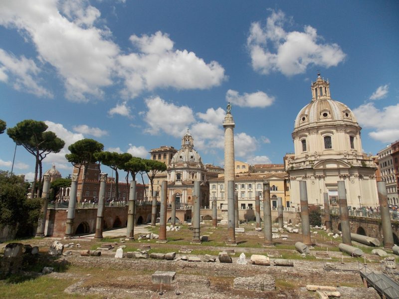 Останки Римского Форума в Риме