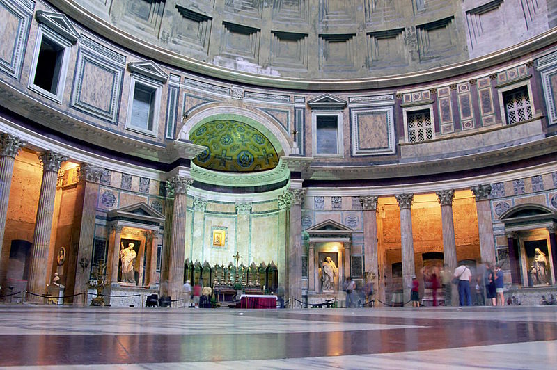 Римский Пантеон в городе Рим