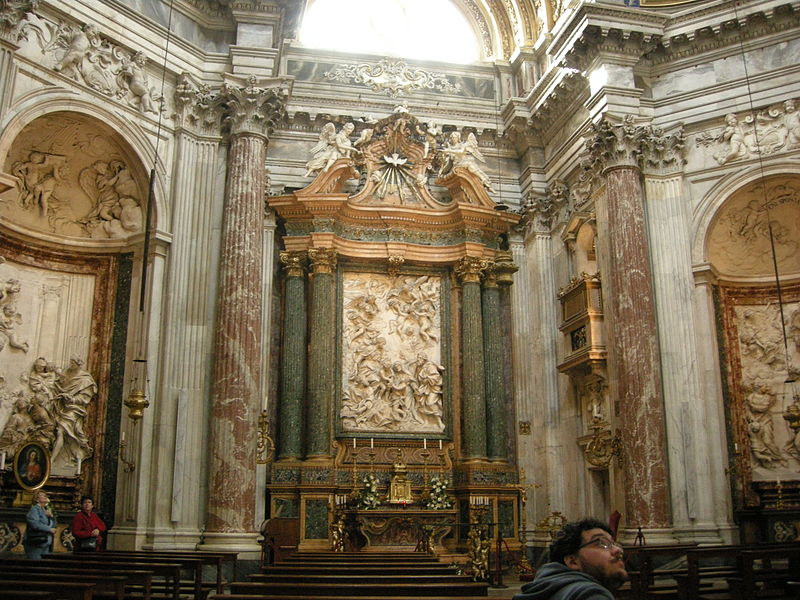 Храм Святой Агнессы на площади Навона в Риме