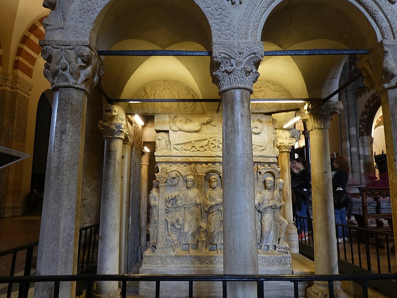 Архитектура базилики Святого Амвросия в Милане