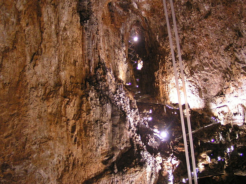 Пещера Grotta Gigante в итальянском городе Триест