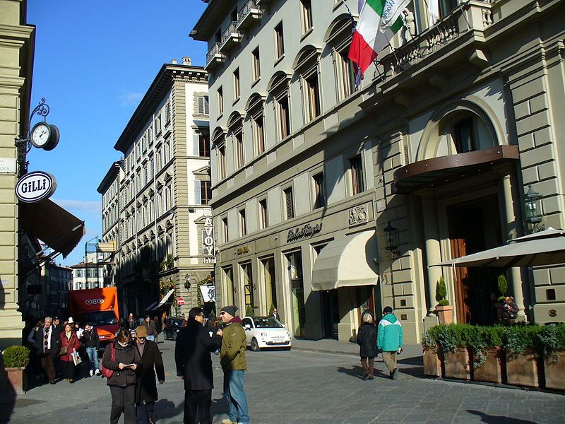 Прогулка по магазинам во Флоренции