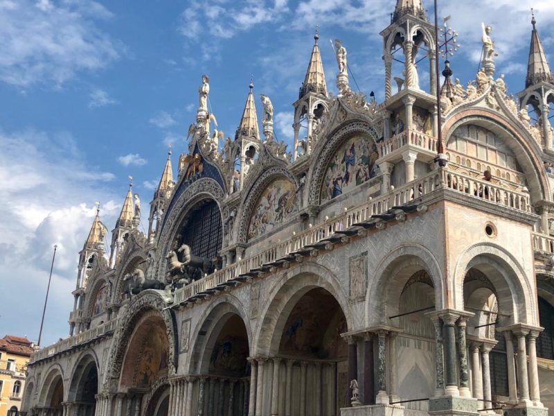 Собор на площади Святого Марка в городе Венеция