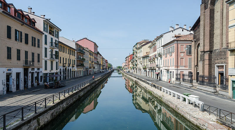 Канал Навильо-Гранде в Милане