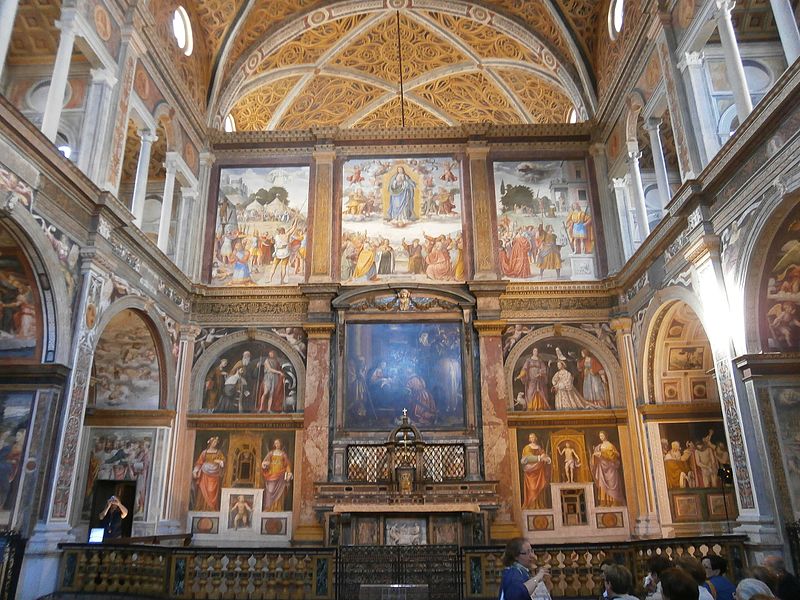 Фото церкви Сан Маурицио аль Монастеро Маджоре в Милане