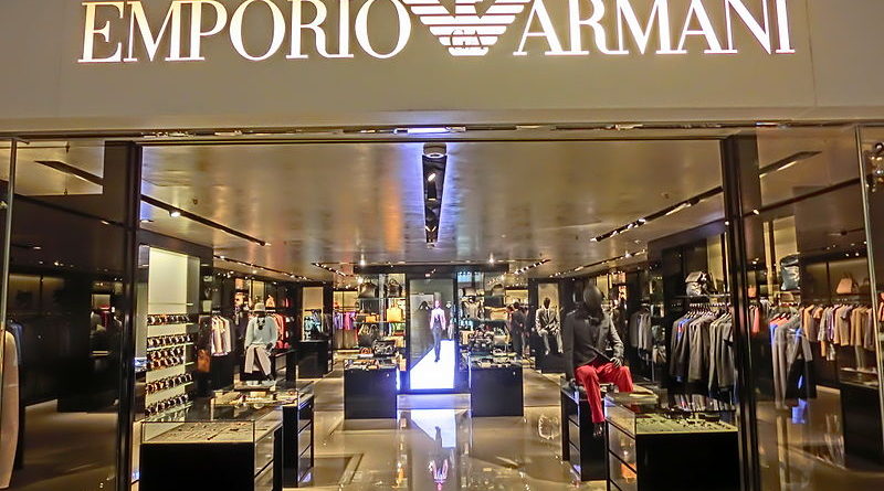 Популярные магазины Giorgio Armani