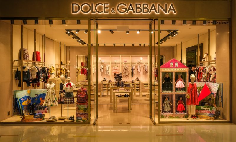 Знаменитые магазины Dolce&Gabbana в Италии