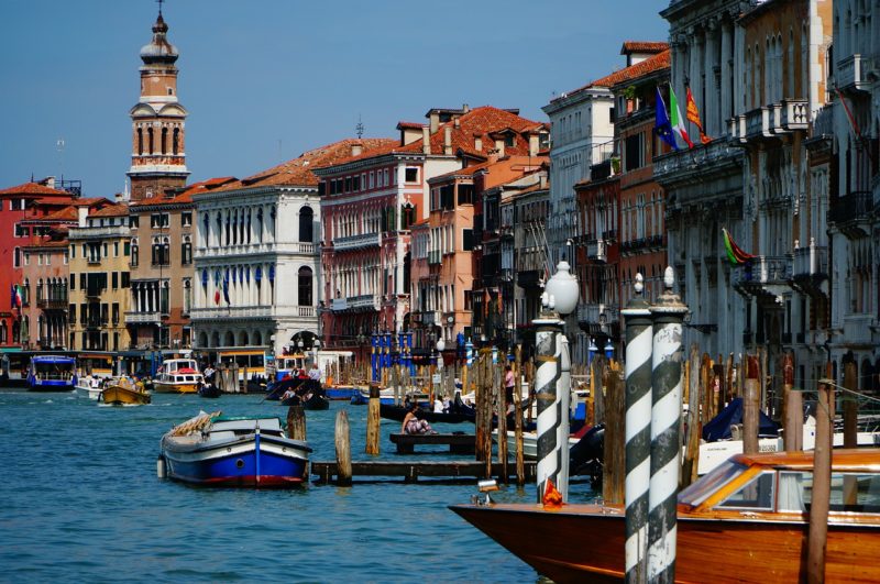 Фото Гранд-Канала в городе Венеция