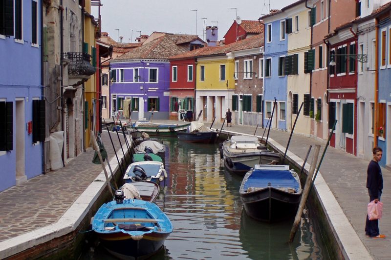 Фото острова Мурано в городе Венеция