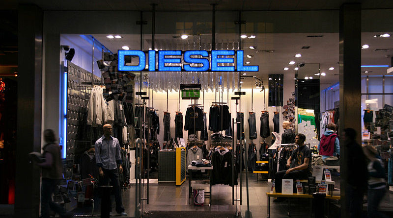 Популярные магазины Diesel