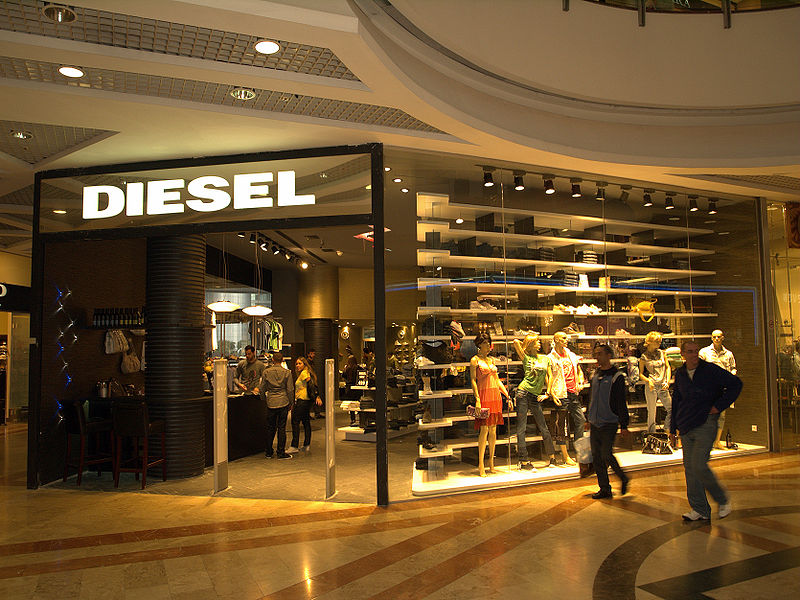Магазины Diesel в Италии