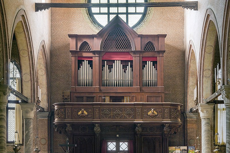 Орган в церкви Мадонна-дель-Орто в Венеции