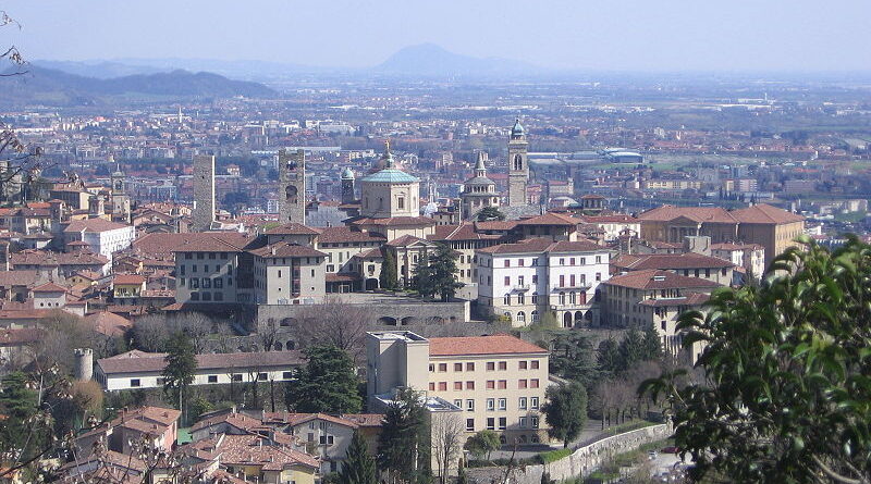 Итальянский город Бергамо