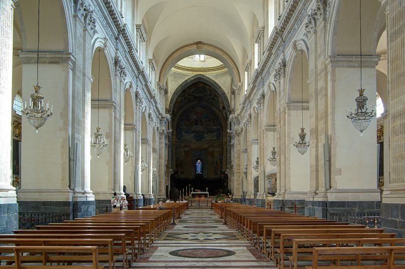 Кафедральный собор Святой Агаты в итальянском городе Катания