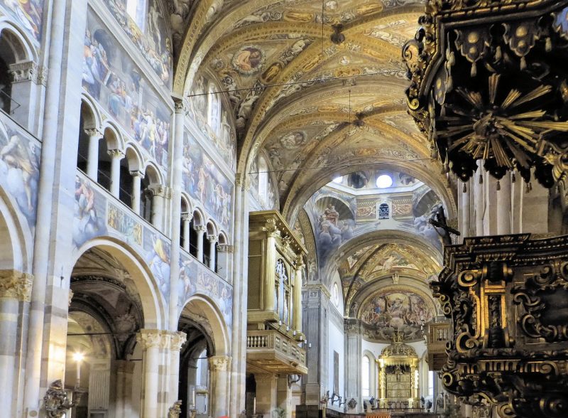 Кафедральный собор в итальянском городе Парма