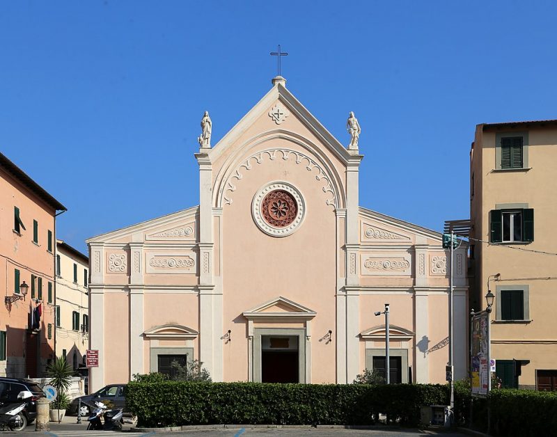 Кафедральный собор в итальянском городе Портоферрайо