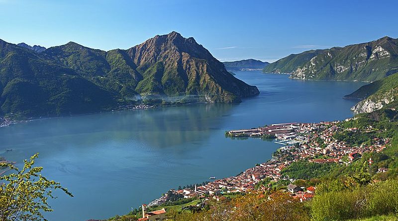 Озеро Изео в Италии