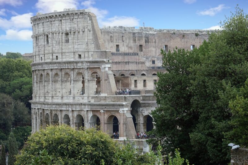 Вид Римского Колизея