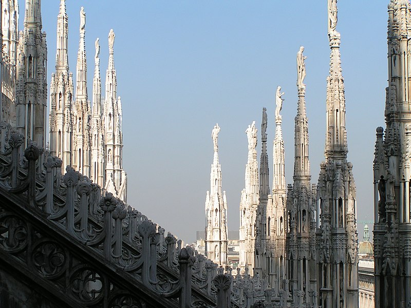 Башни Миланского собора