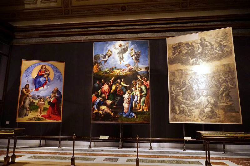 Картины Рафаэля в Пинакотеке в Ватикане