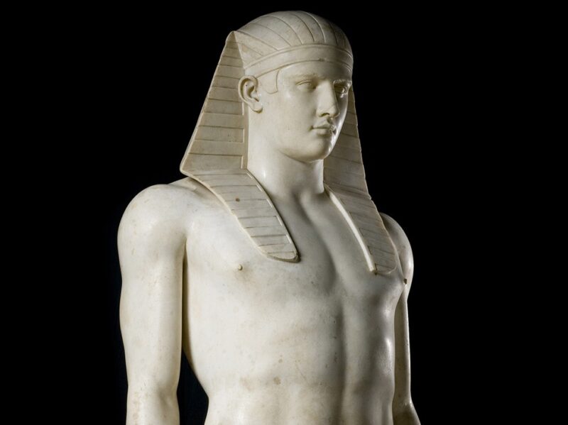 Статуя Антиноя-Осириса в Египетском музее Ватикана