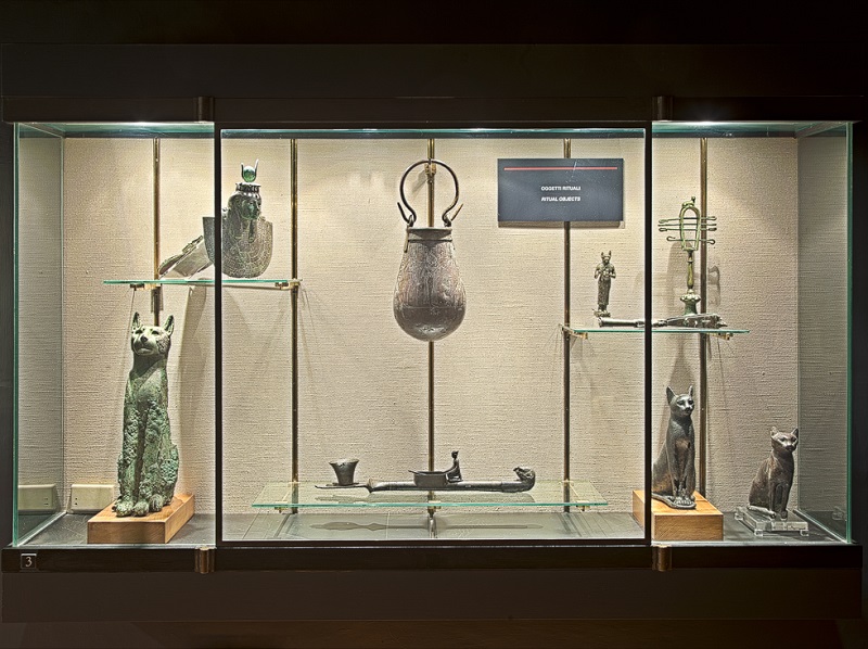 Коллекции бронзы Карло Грасси в Египетском музее Ватикана