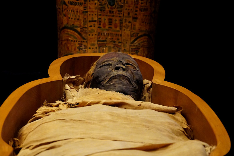 Мумия в Египетском музее Ватикана