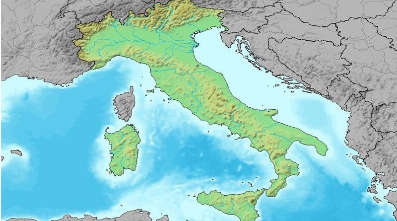 Территория Италии