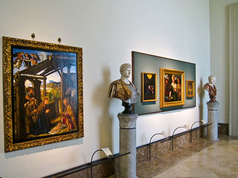 Галерея Фарнезе в музее Каподимонте
